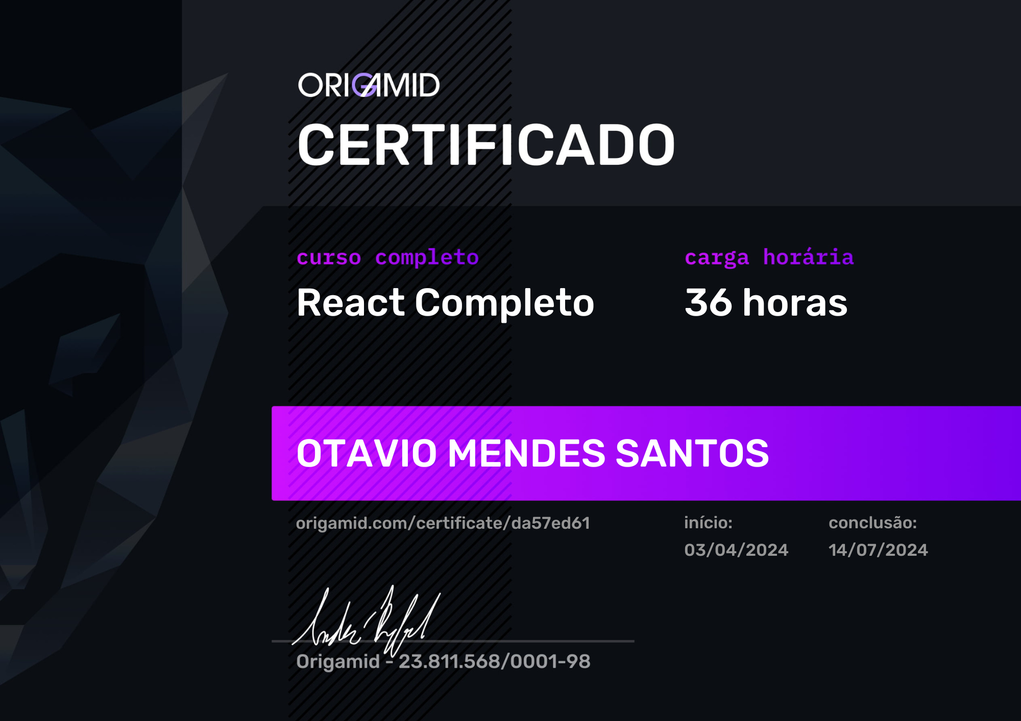 React